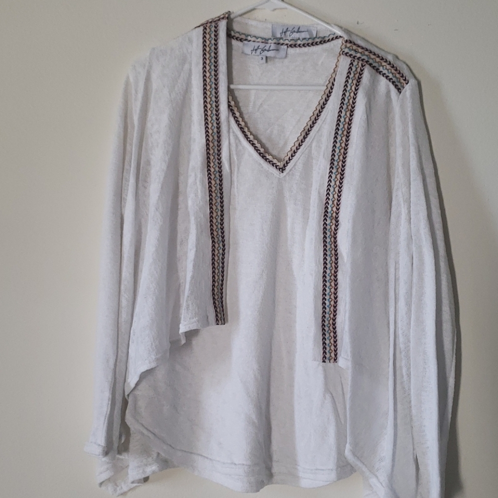 shirt and cardigan